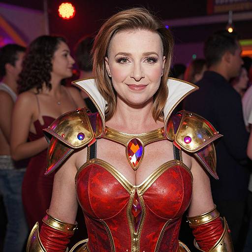 Retro 80s Fantasy Warrior Portrait