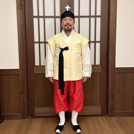 Old Korean Disney Costume Man