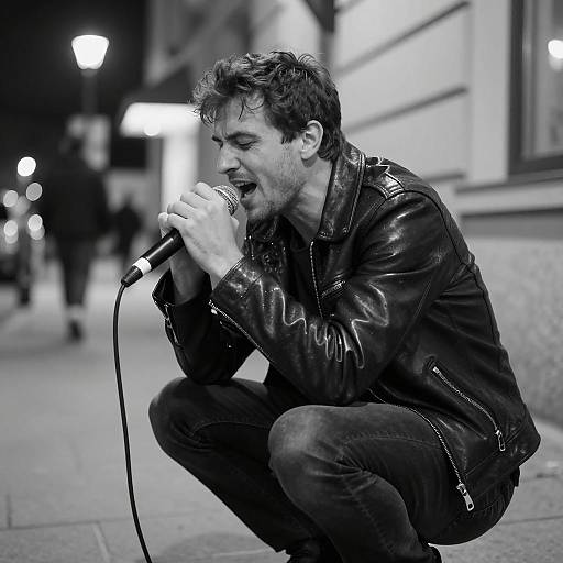 Urban Performer: Passionate Street Singer