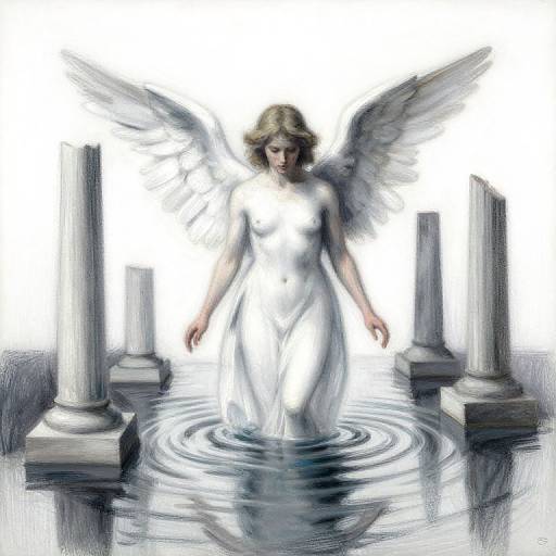 Hard Pastel Angel with Dark Themes