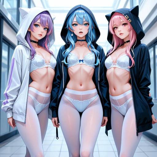Vibrant Virtual YouTuber Girls Showcase