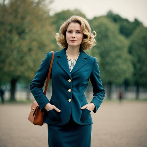 Elegant 60s Style Béatrice de Cortemart Cosplay