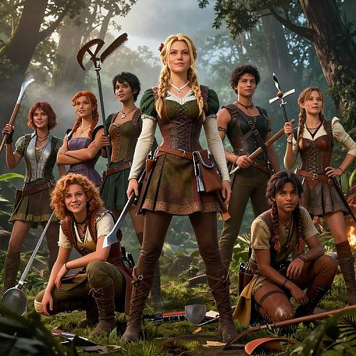 Hunger Games Tribute Scene Generator