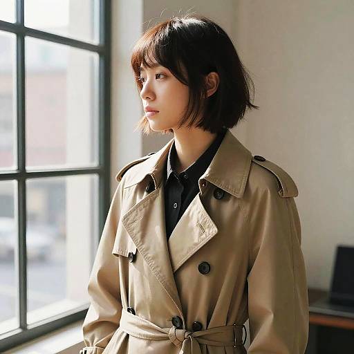 Disconnected Cut with Trench Coat