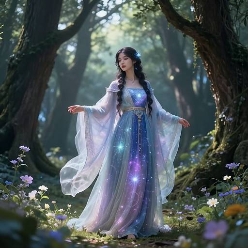 Aylith in Mystical Forest Glow