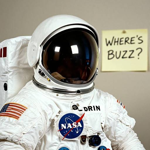 1960s NASA Astronaut Suit Close-Up