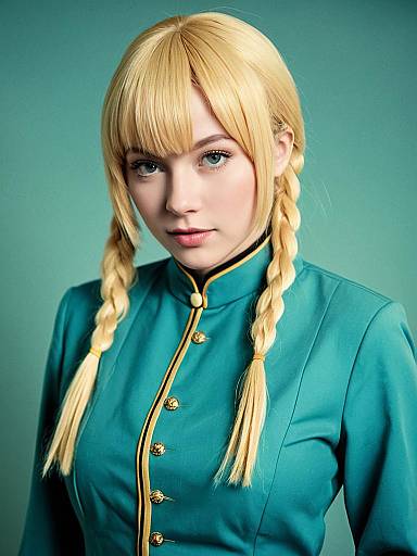 Realistic Miki Hoshii Cosplay Photo