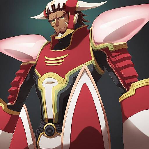 Illustration of Antonio lopez, tiger & bunny in the style of Setmen