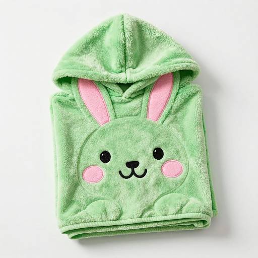 Zoocchini Hooded Baby Towel Bunny Design