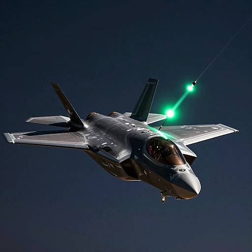 F-35 Night Refueling Operation Art