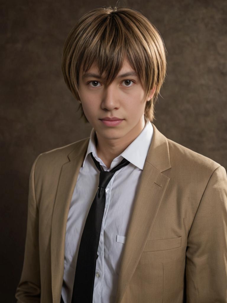 Cosplay of Light Yagami from Death Note