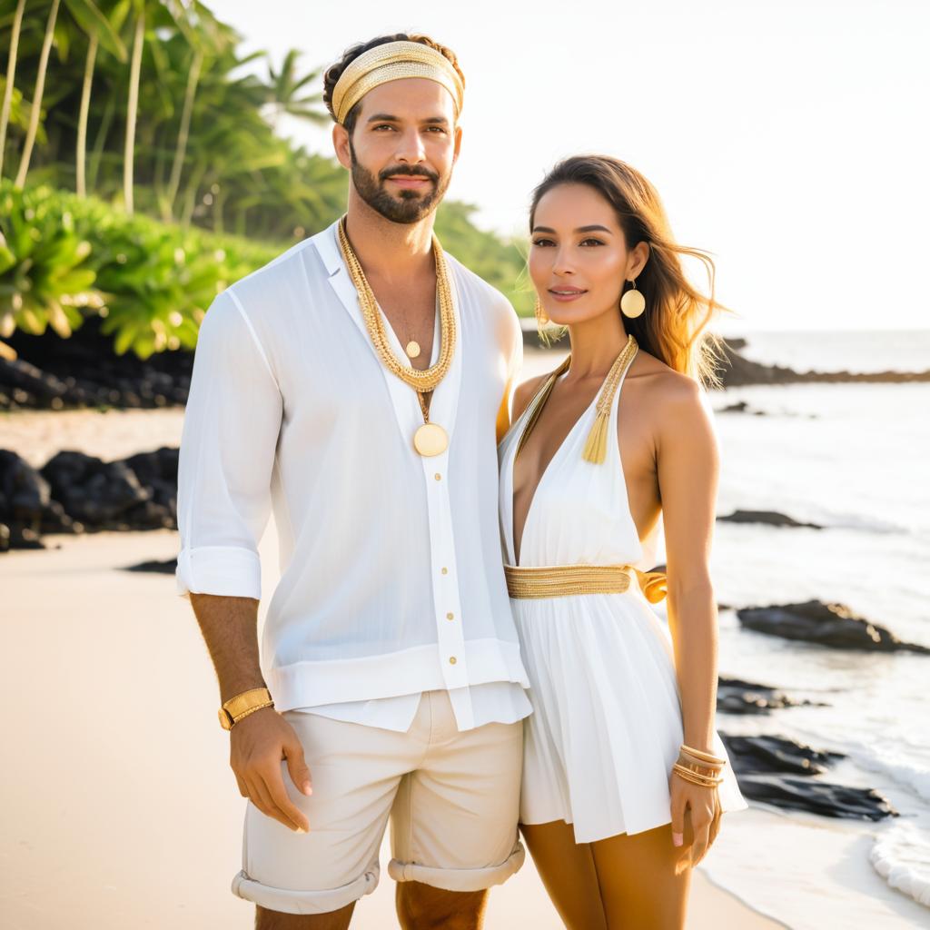 Stylish Couple's Honeymoon in Bali - Sustainable Fashion