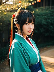 Woman Cosplay Wearing Rumi Usagiyama Mirko Costume Realistic Photo