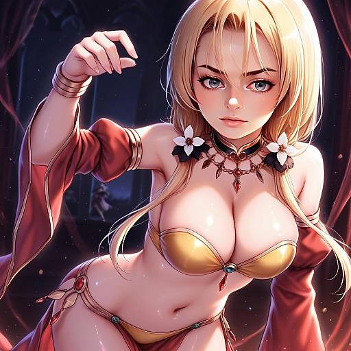 Gypsy Ragnarok Online Female Character Digital Fantasy Illustration