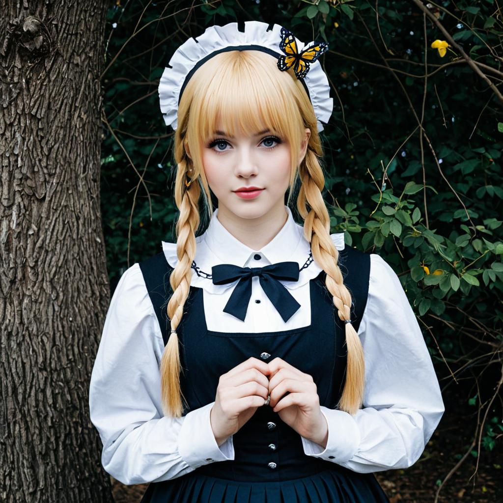 Abigail Williams Festival Outfit Cosplay Portrait