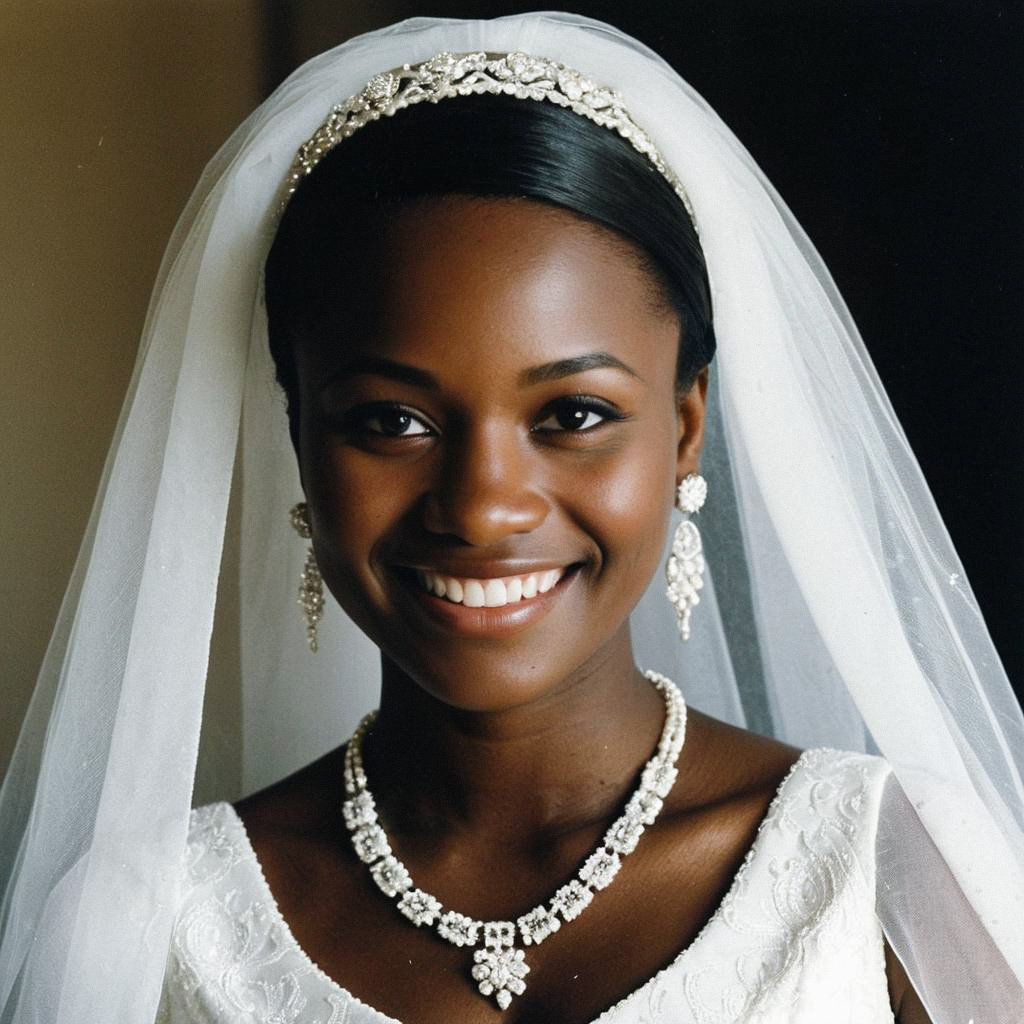 Radiant Bride in Traditional Wedding Attire