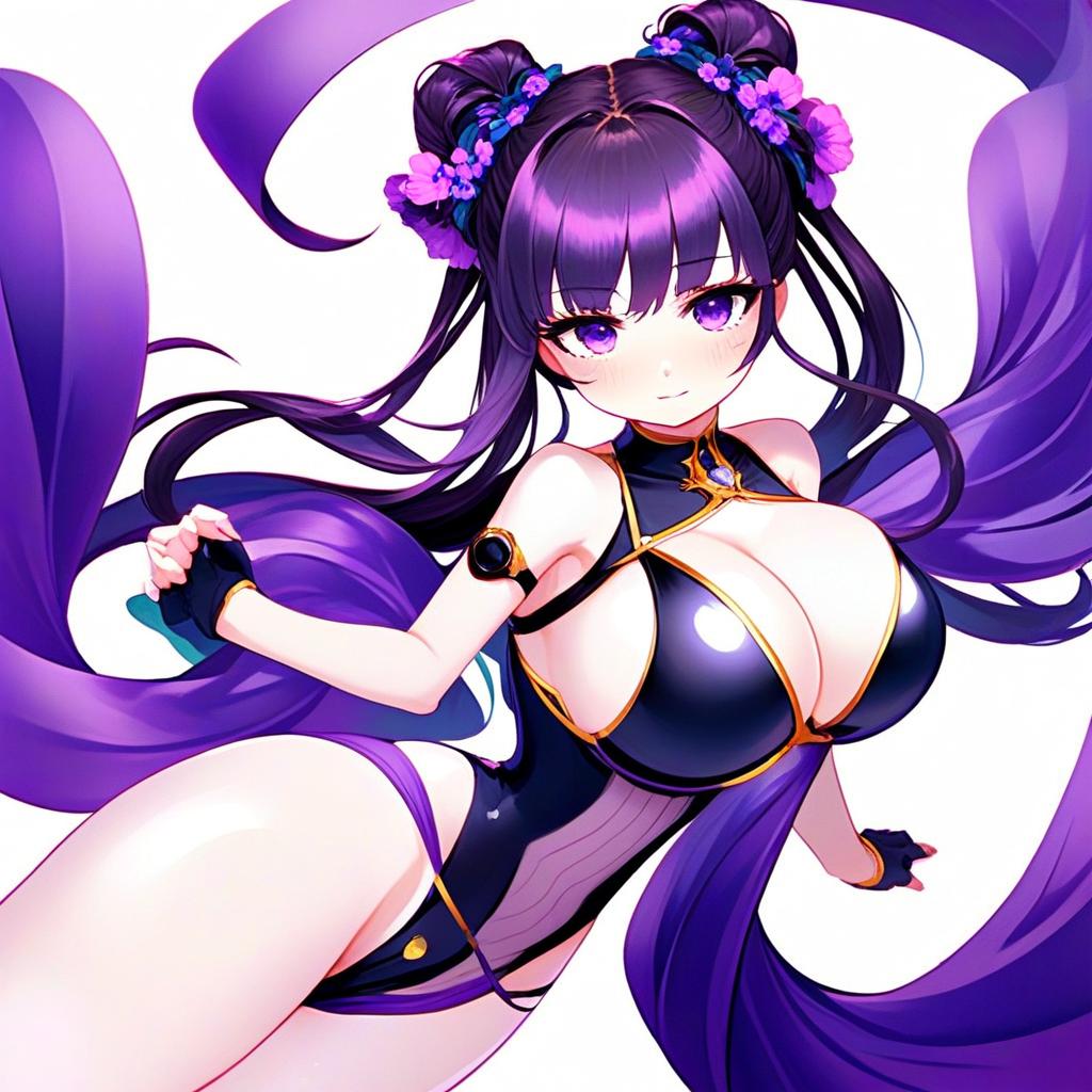 Murasaki Shikibu Swimsuit Rider Fate Anime Character Illustration