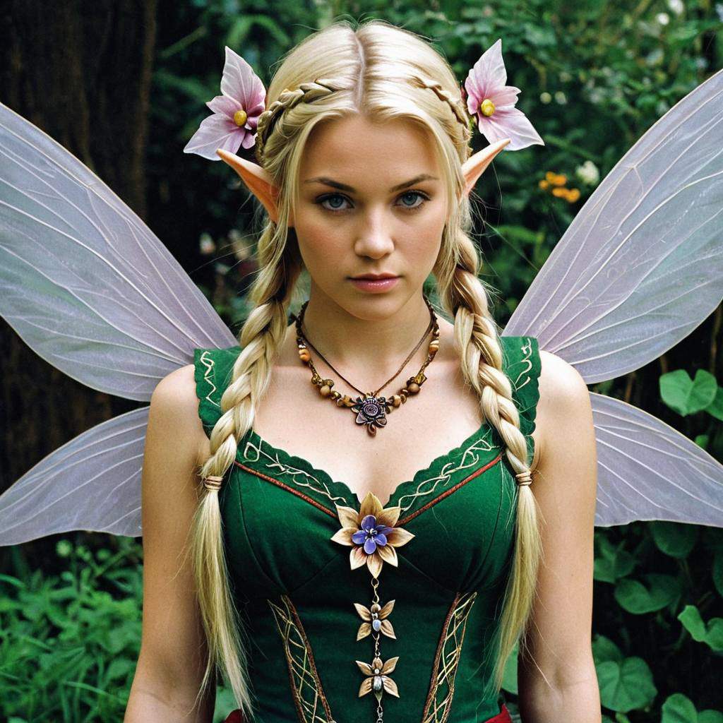 Fantasy Elf Woman with Wings Fantasy Elf Woman with Wings