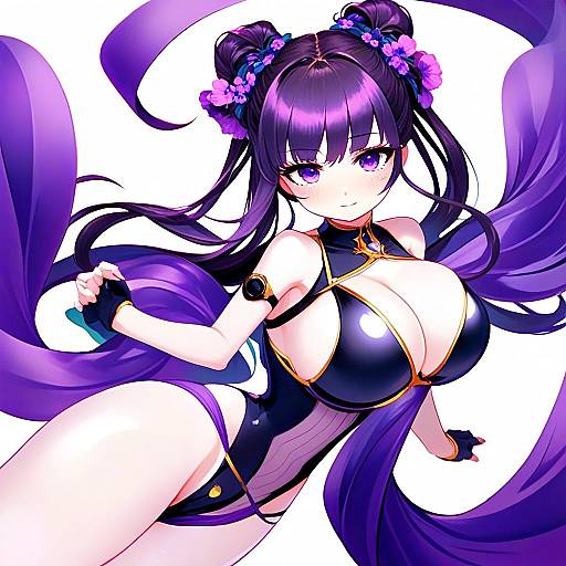 Murasaki Shikibu Swimsuit Rider Fate Anime Character Illustration