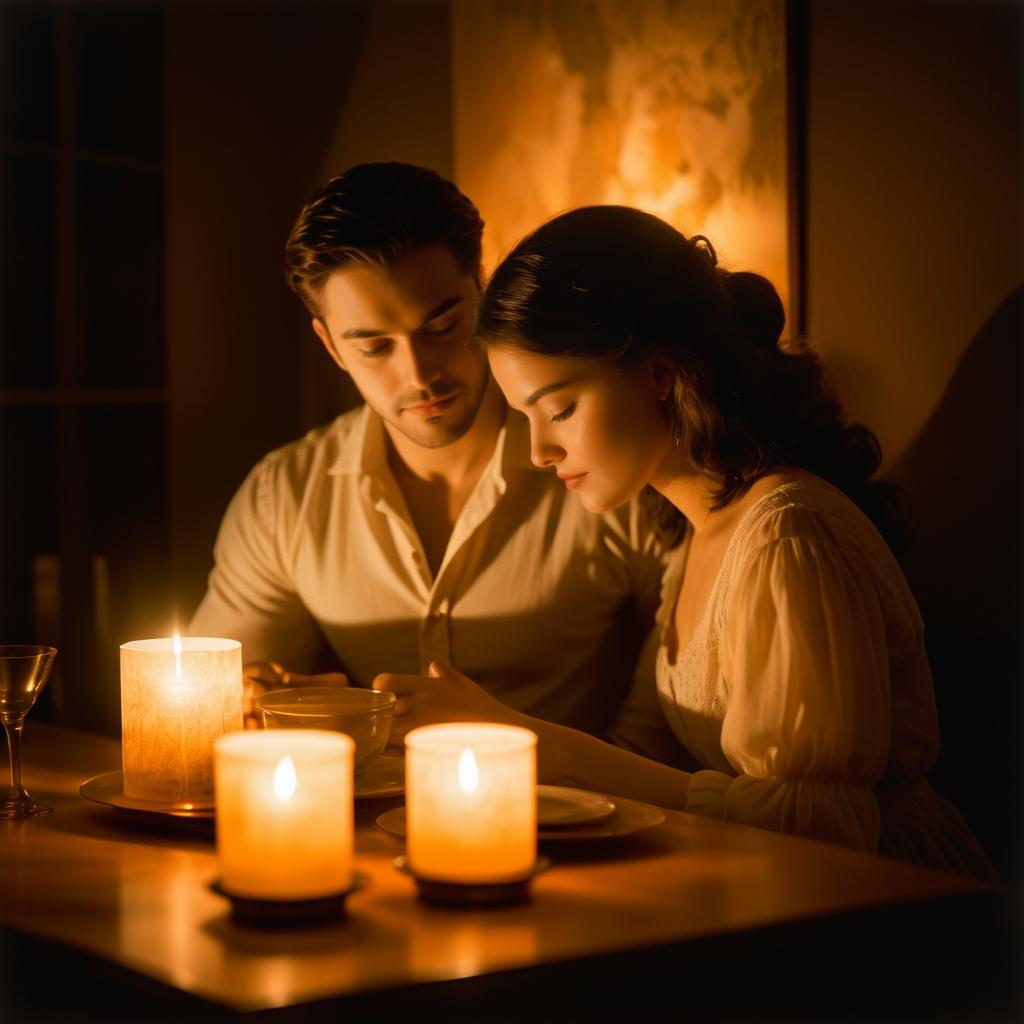 Romantic Evening with Candles