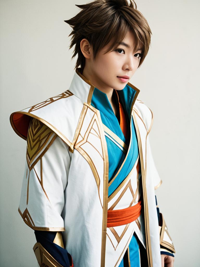 Man in Realistic Sorey Cosplay Costume from Tales of Zestiria