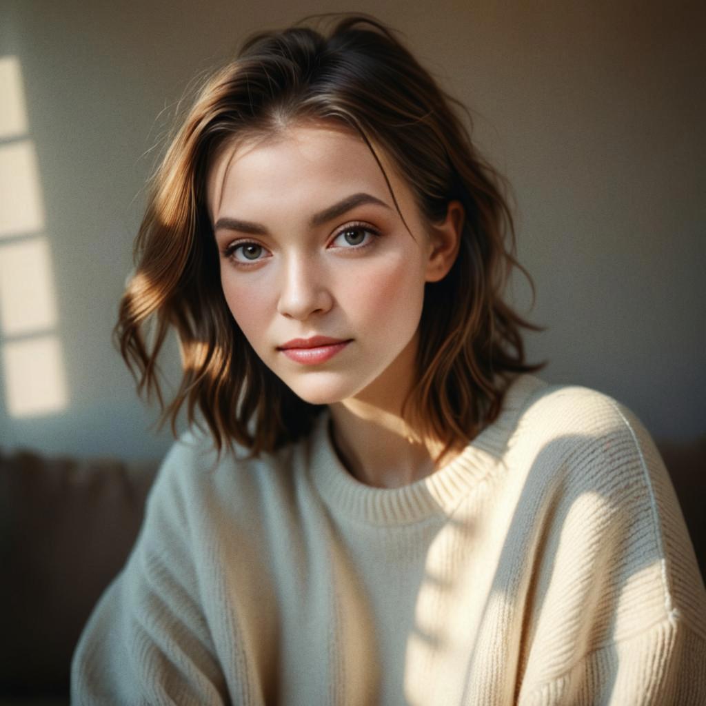 Young Woman Portrait in Natural Light