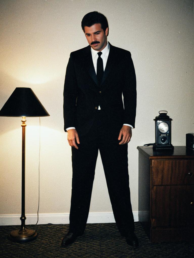 Man in One-Night Stand Costume Full Body Editorial Photo Man in One-Night Stand Costume Full Body Editorial Photo