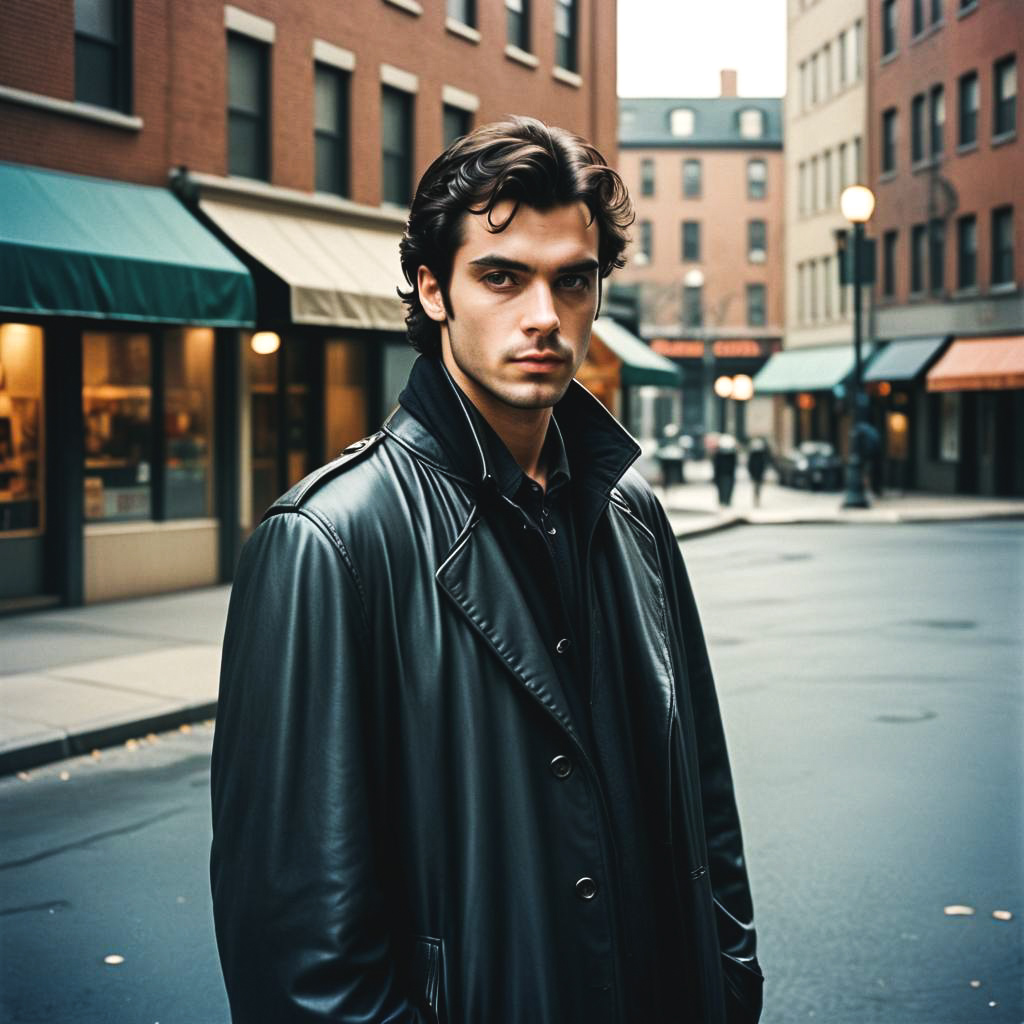 Confident Young Man in Urban Setting