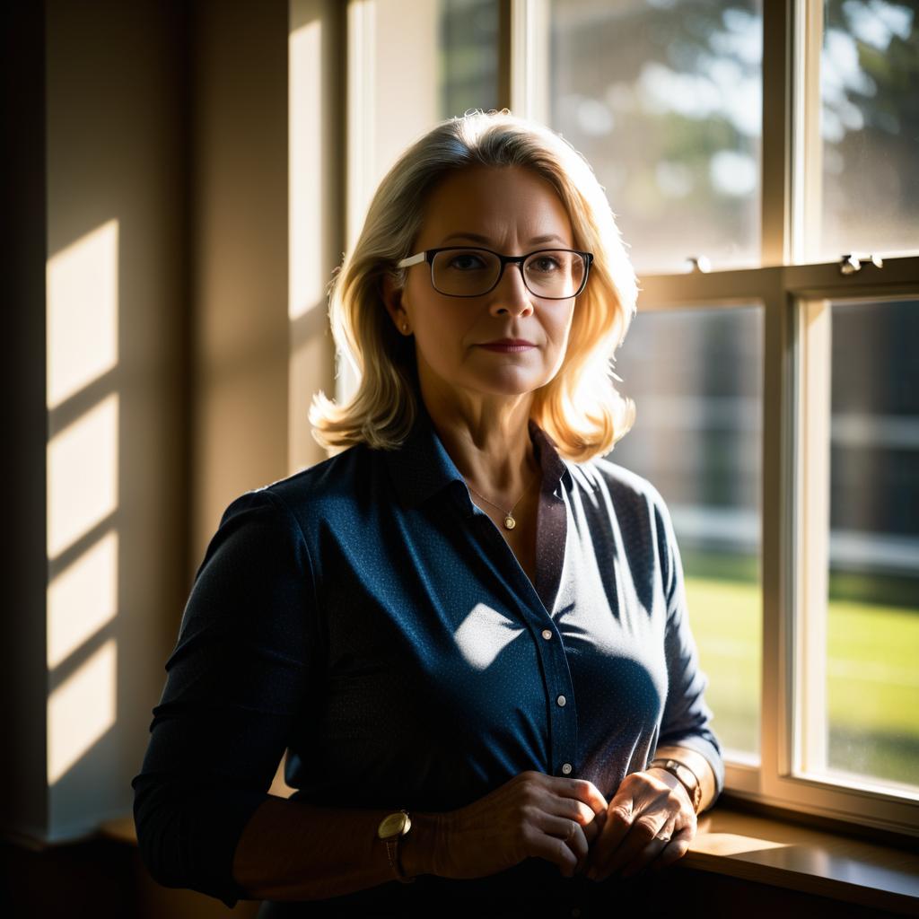 Sophisticated Woman in Natural Light