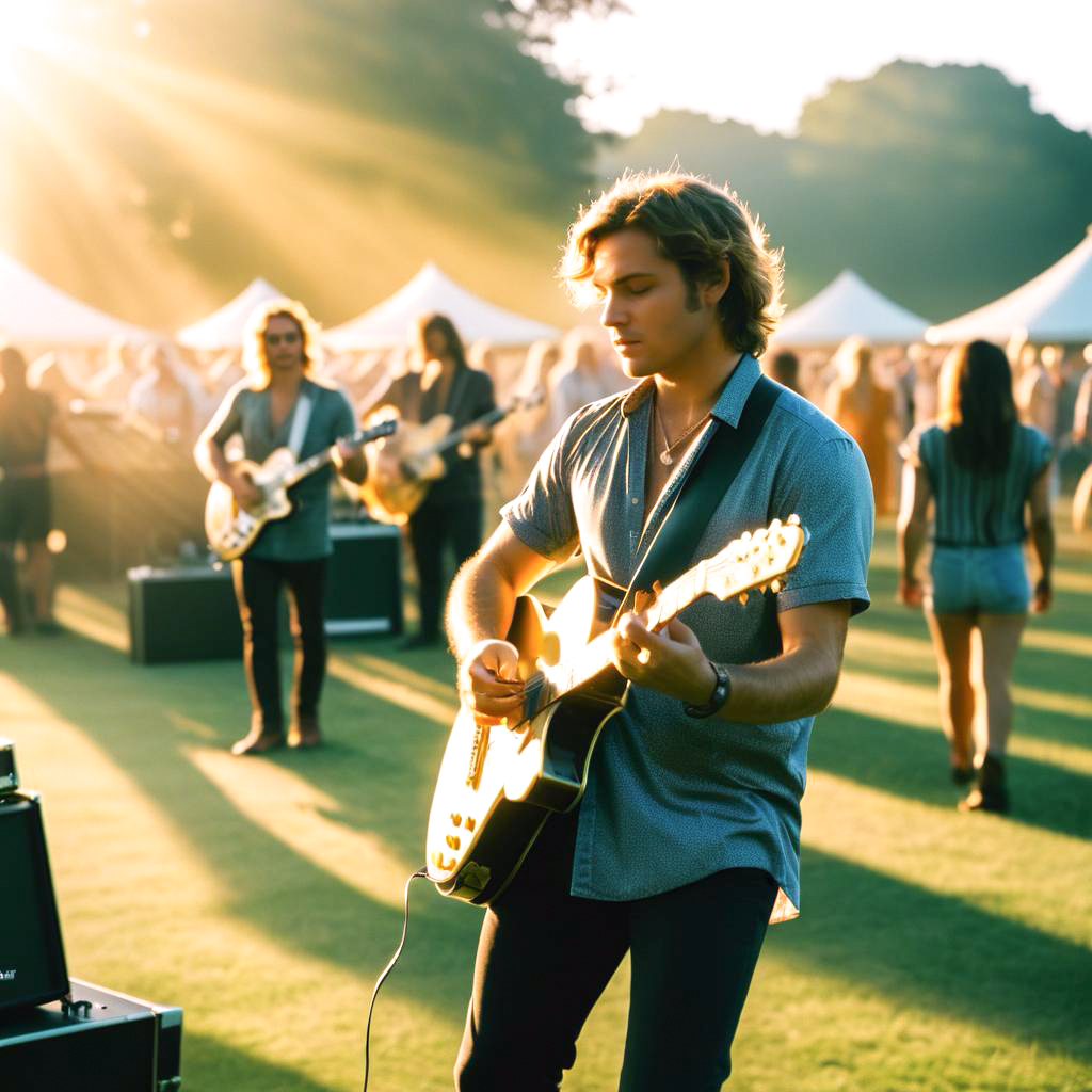 Live Music Performance at Outdoor Festival