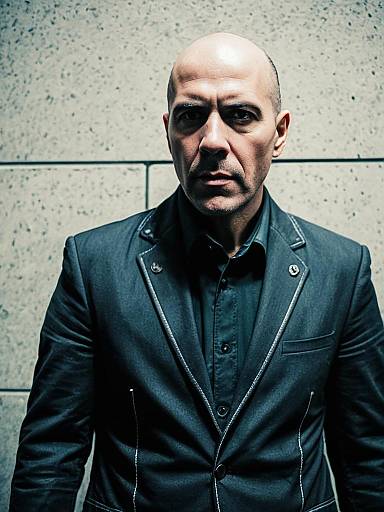 Man in Realistic Cutthroat Cosplay Costume Photo