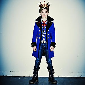 Ever After High Inspired Boy's Royal Costume with Crown and Boots