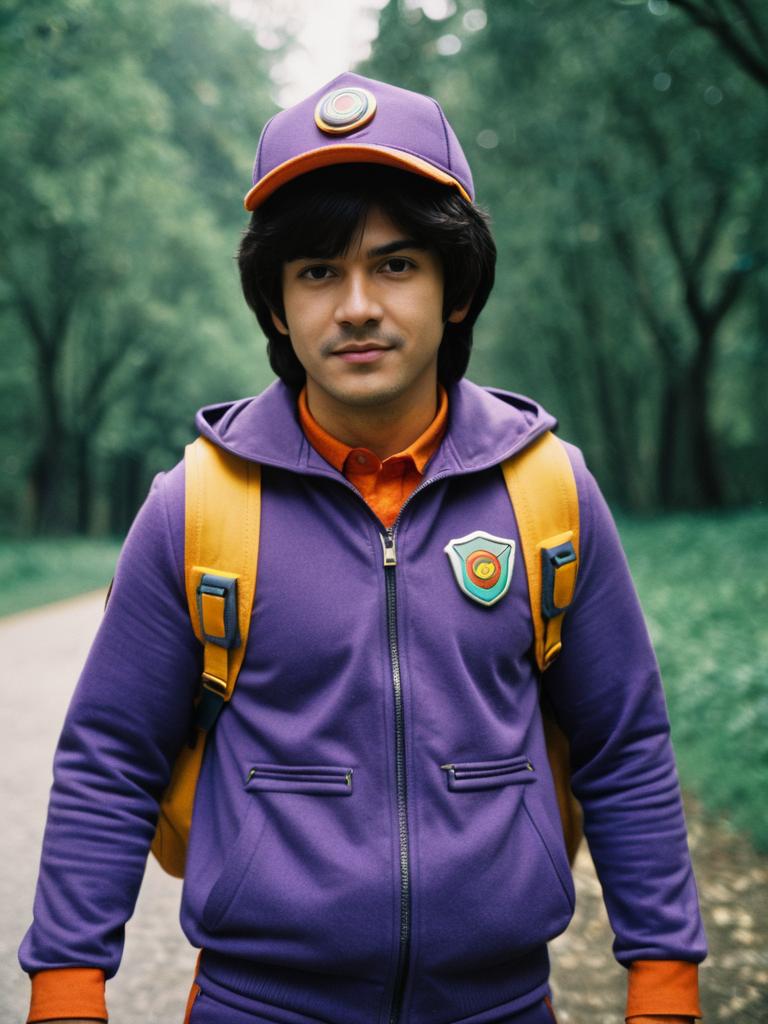 Man in Dora Explorer Costume Professional Cosplay Photography