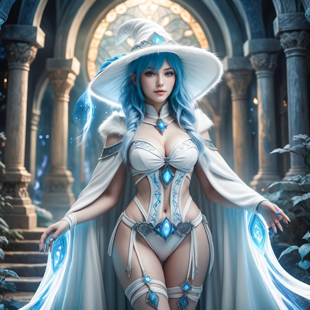Mystical Sorceress Portrait