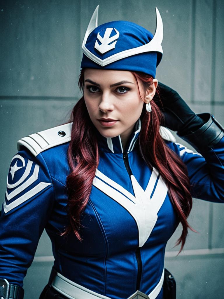 Realistic Woman Cosplay in Captain Boomerang Costume