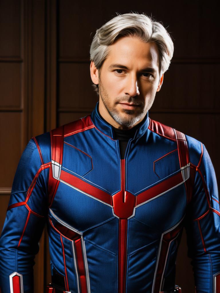 Realistic Ant-Man Hank Pym Costume Cosplay by Man