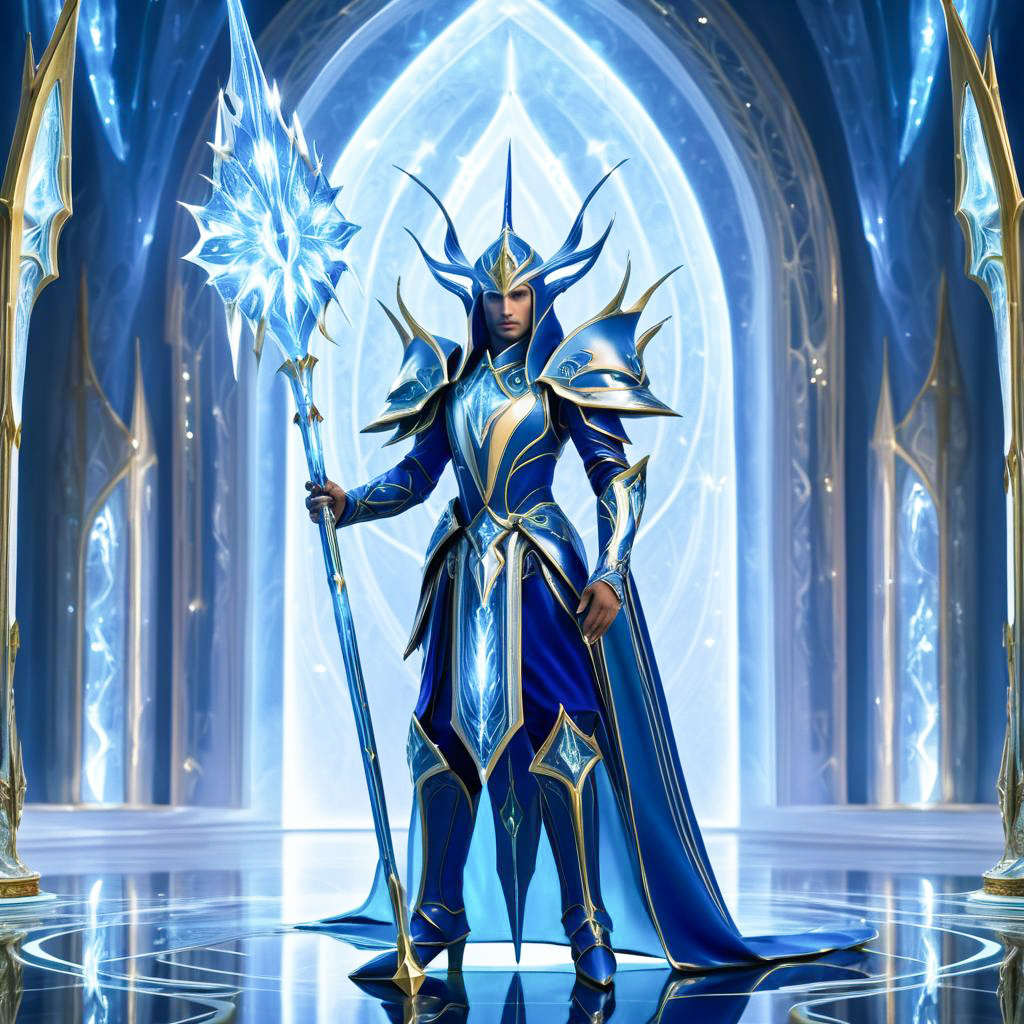 Eldar Farseer Costume in Enchanted Setting