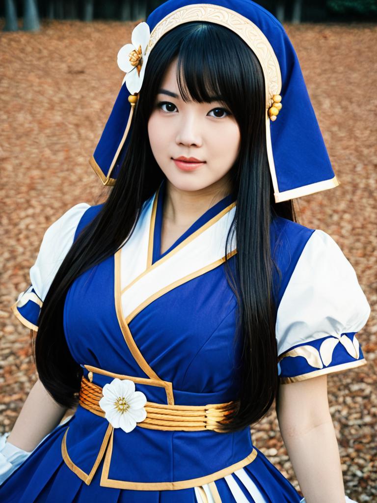 Mt Lady Yu Takeyama Cosplay Woman Anime Costume Outdoor Photo