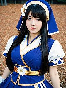Mt Lady Yu Takeyama Cosplay Woman Anime Costume Outdoor Photo