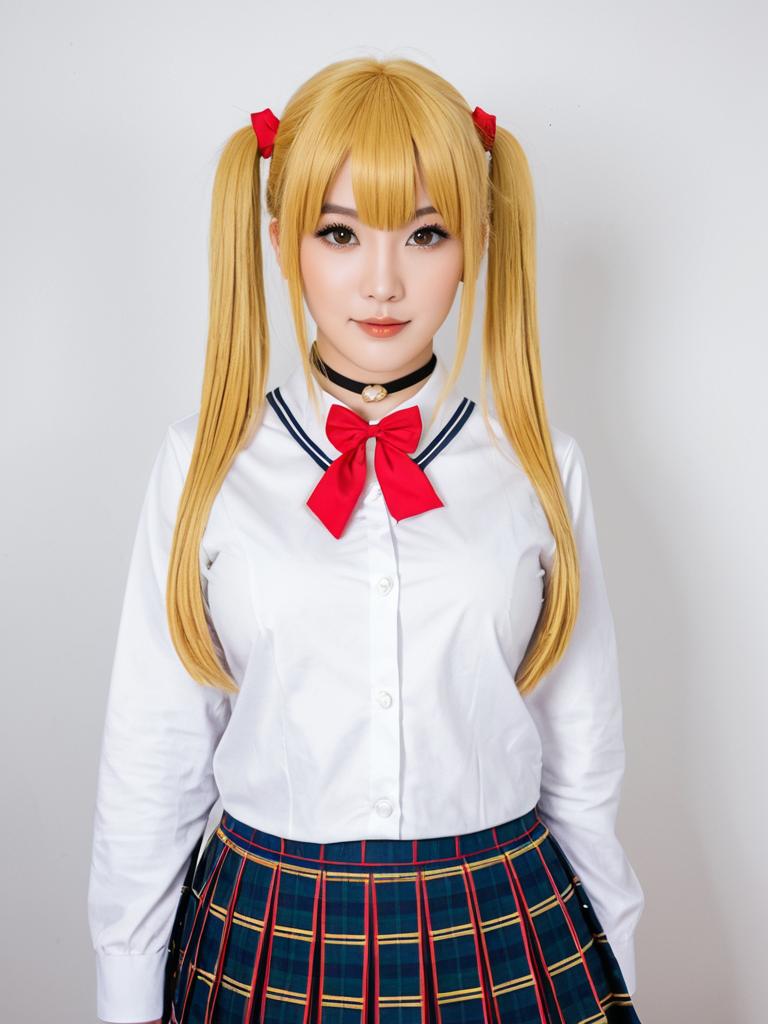Hoshikawa Sara 4th Costume Japanese Schoolgirl Cosplay