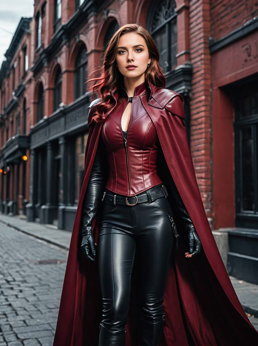 Woman in Elsa Bloodstone Costume