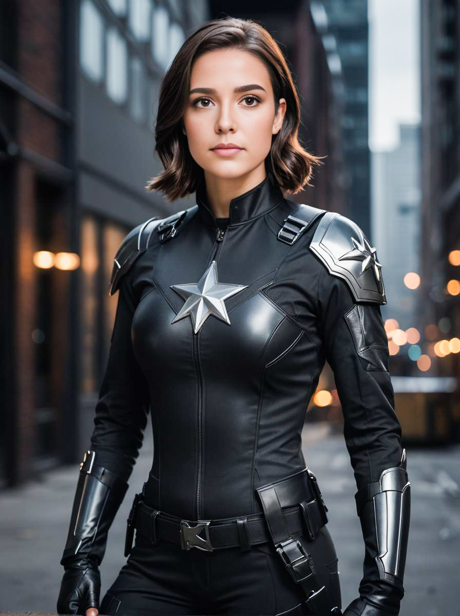 Woman in Bucky Costume - Marvel Superhero Theme