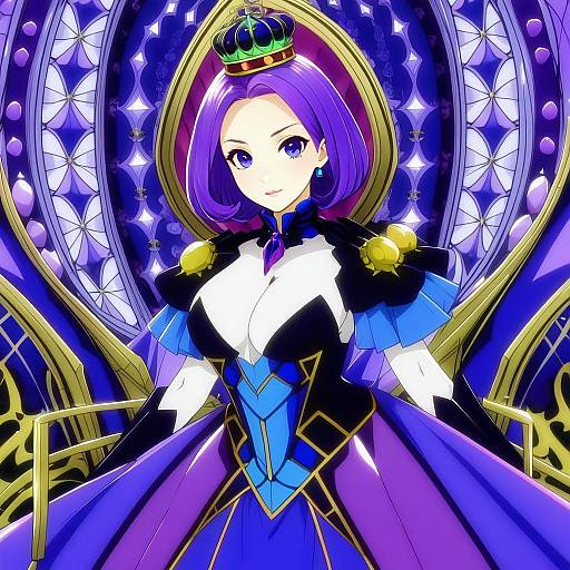 Henrietta de Tristain Anime Royal Character Illustration