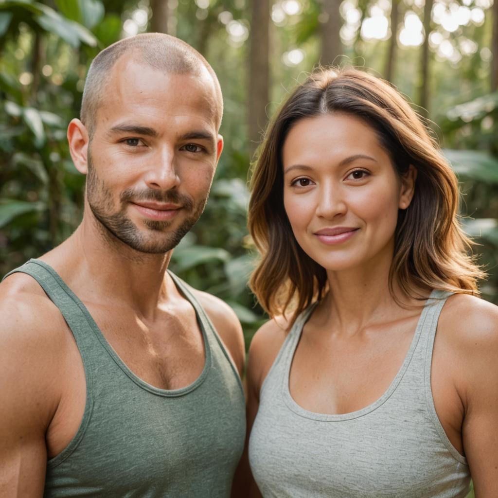 Intimate Couple Close-Up