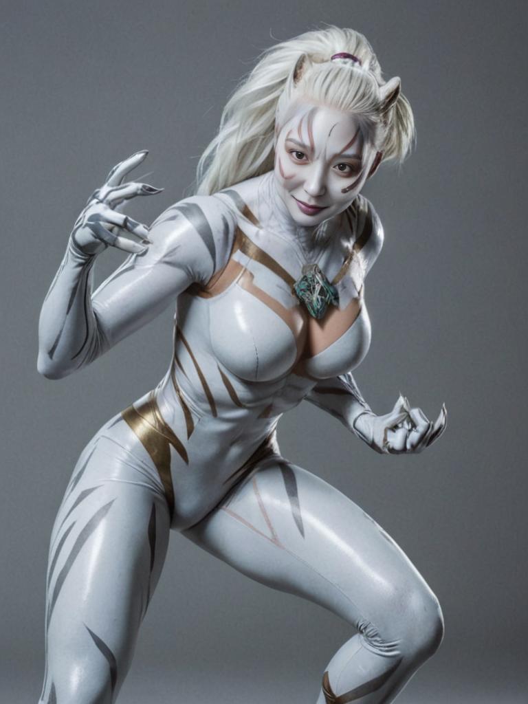 Ava Ayala as White Tiger Cosplay