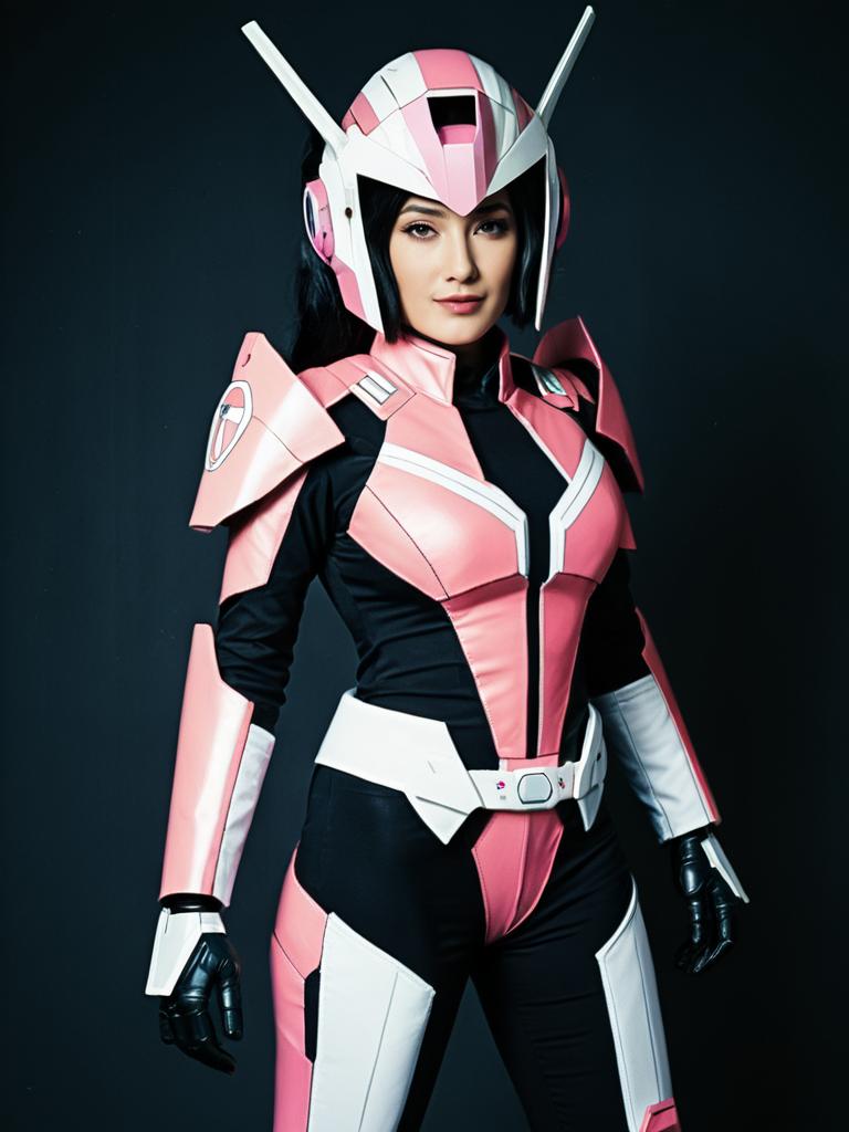 Realistic Arcee G1 Transformers Woman Cosplay Costume Photo