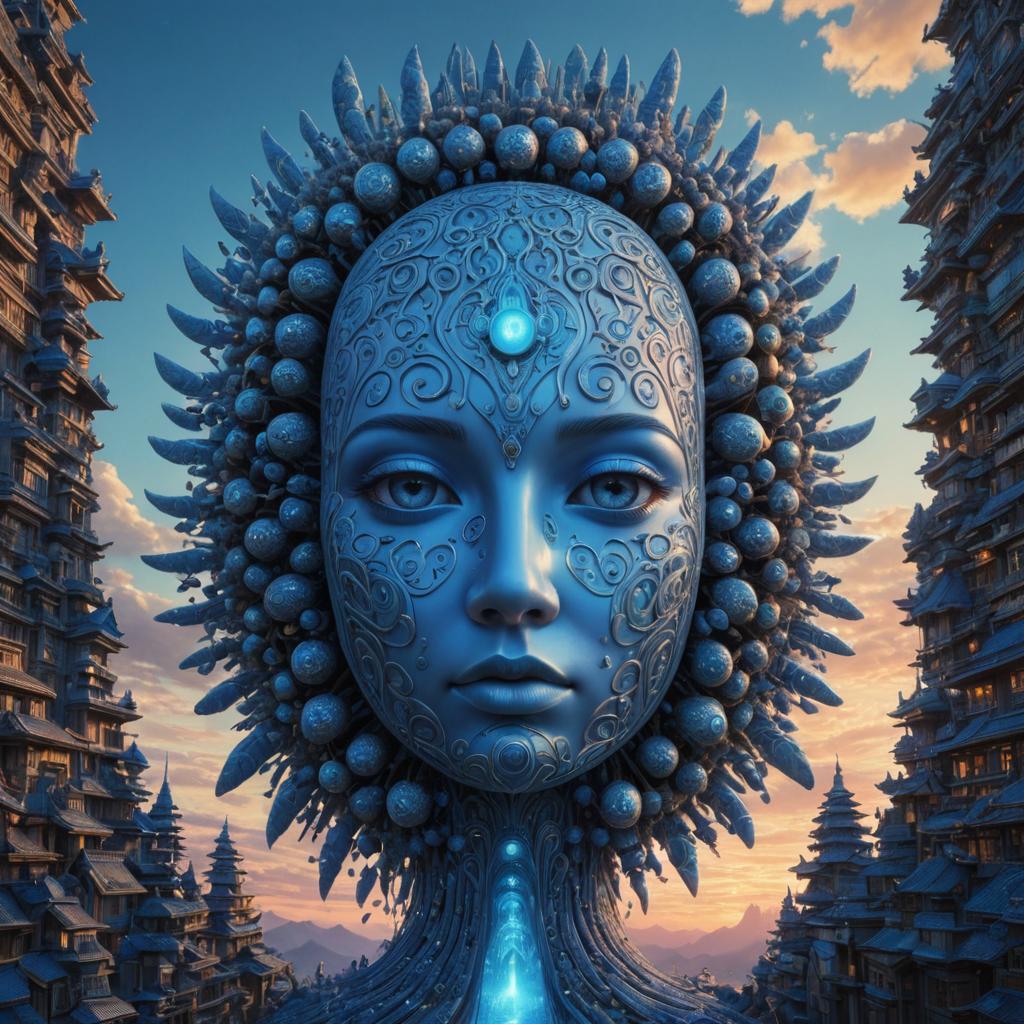 Surrealistic Portrait by Naoto Hattori