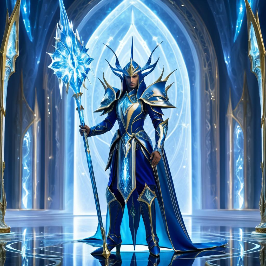 Eldar Farseer Costume in Blue