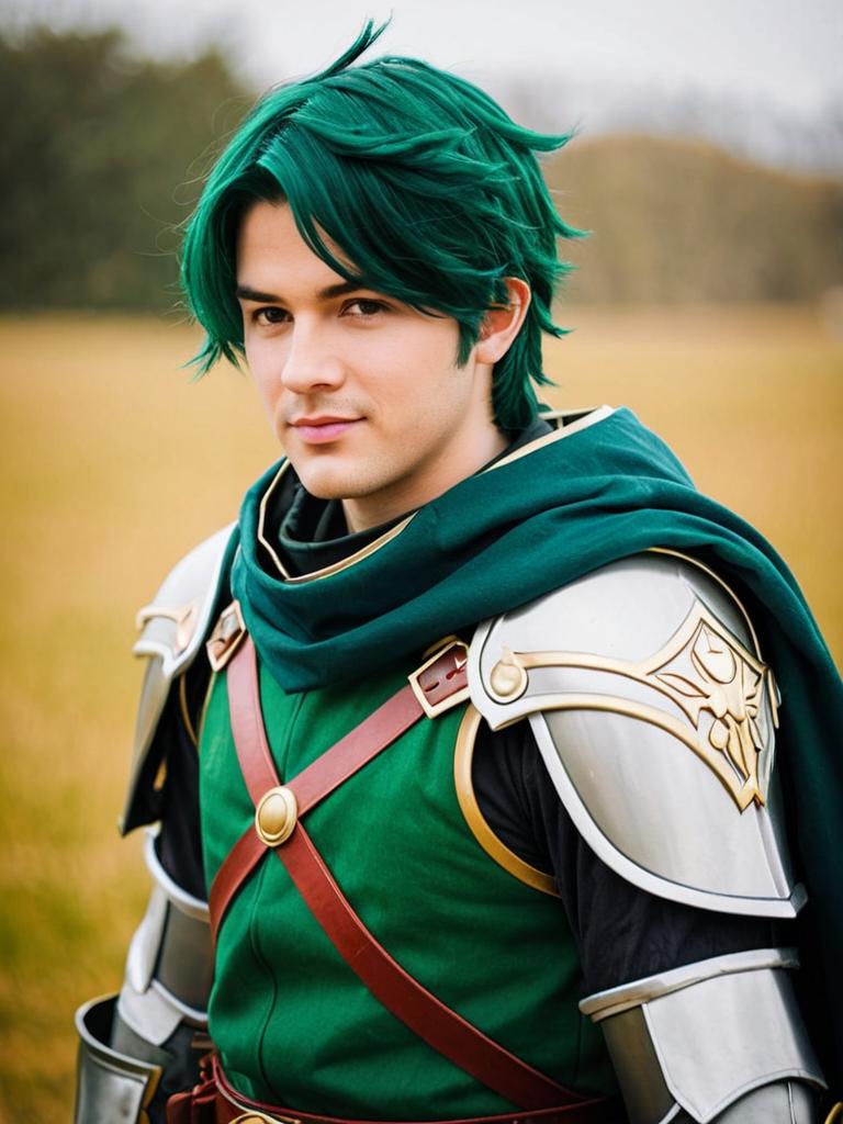Alm Fire Emblem Cosplay Realistic Portrait