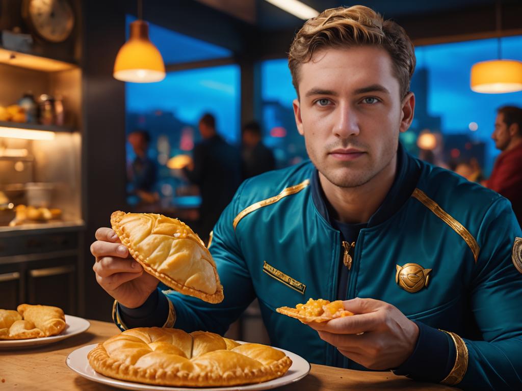 Homelander Enjoying an Empanada